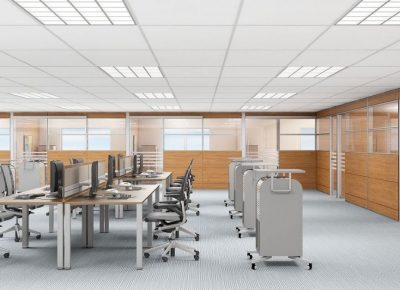 improving office productivity with office partitions